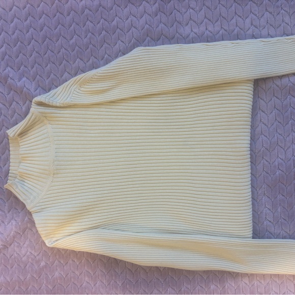 Yellow/Cream Turtle Neck - Picture 1 of 3